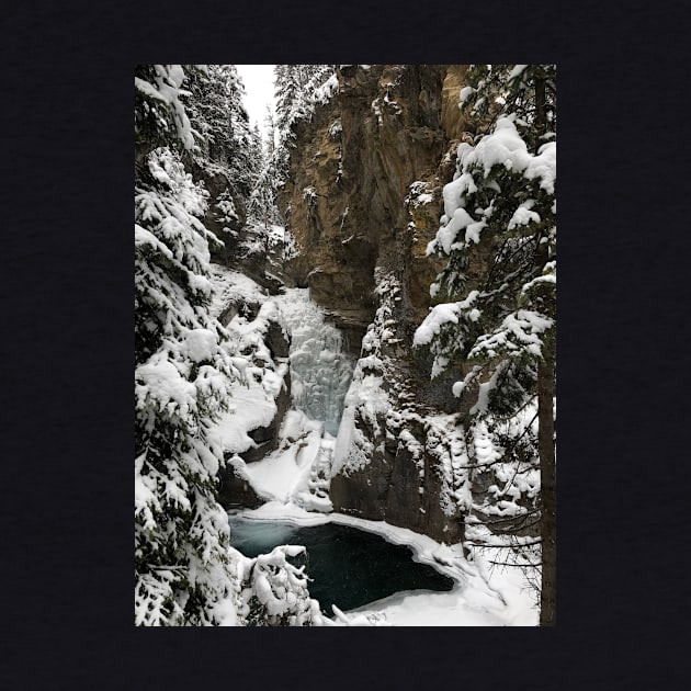 Frozen Waterfall in Canada by A Reel Keeper